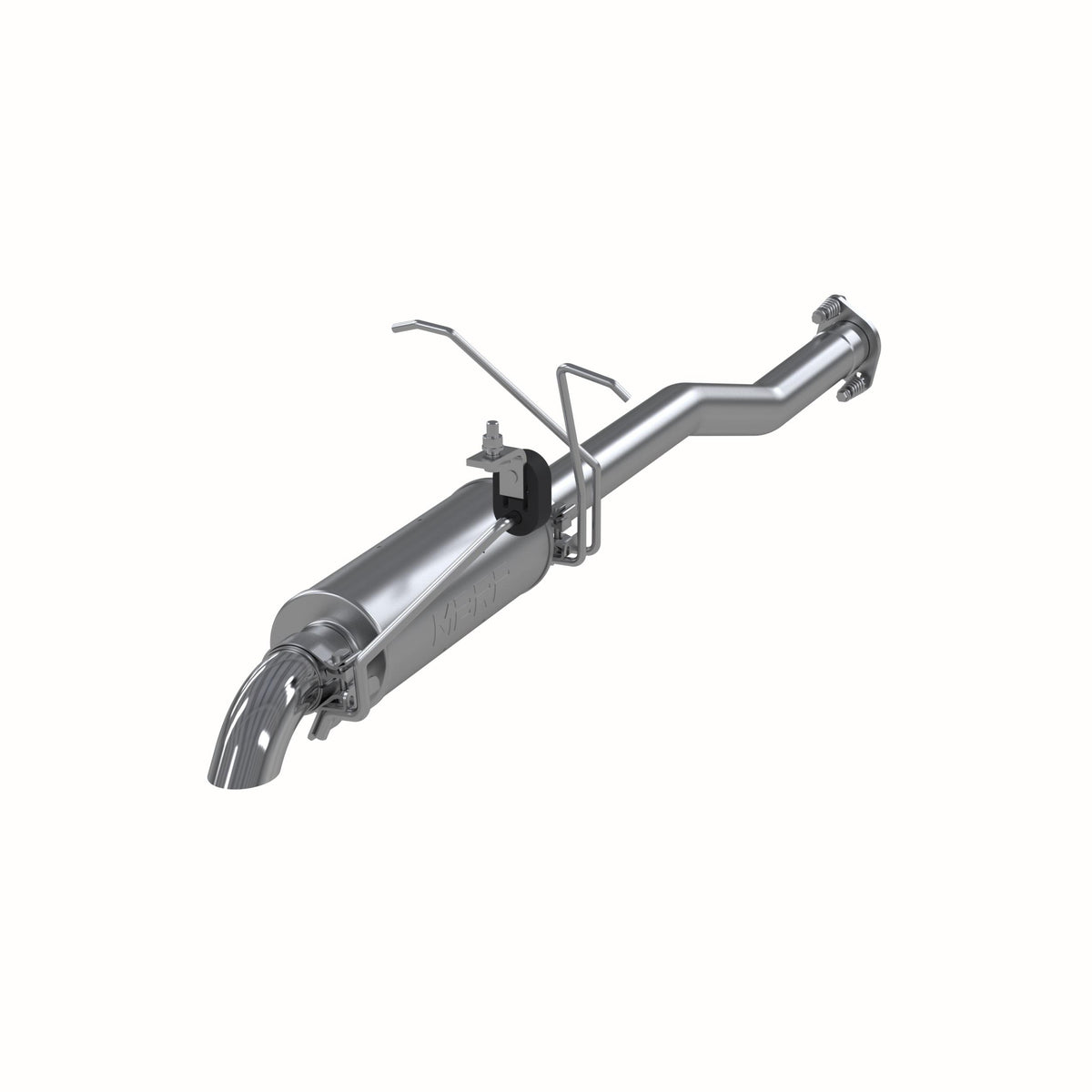 MBRP 2 1/2in. Cat Back; Turn Down; AL (1998-2011 Ranger,1998-2009 B4000,1998-2008 B3000) - S5224AL