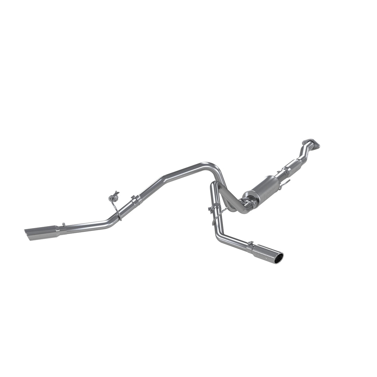 MBRP  Exhaust  2011-2014 Ford F-150 2 1/2 inch Cat Back, Dual Side, AL - S5232AL