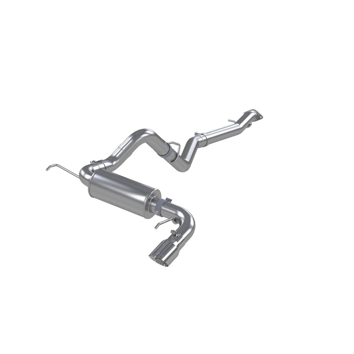 MBRP 3in Cat Back Exhaust - Single Rear Exit, Stainless Steel (2021 Bronco) - S5235304
