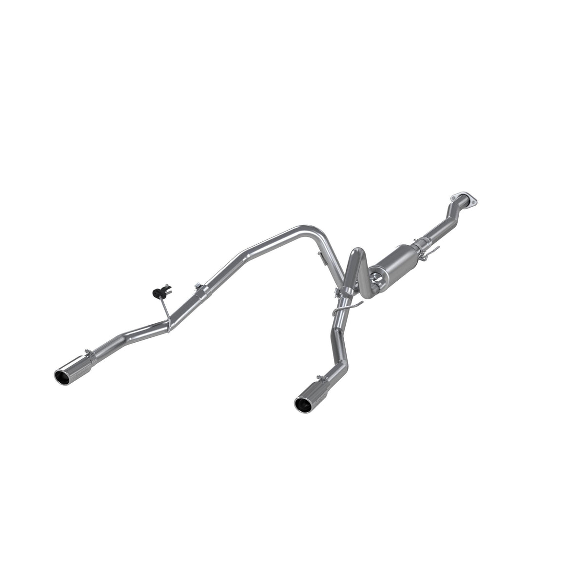 MBRP  3.5L Ecoboost F150 2.5 inch CatBack Dual Rear Exit Aluminized Steel - S5240AL