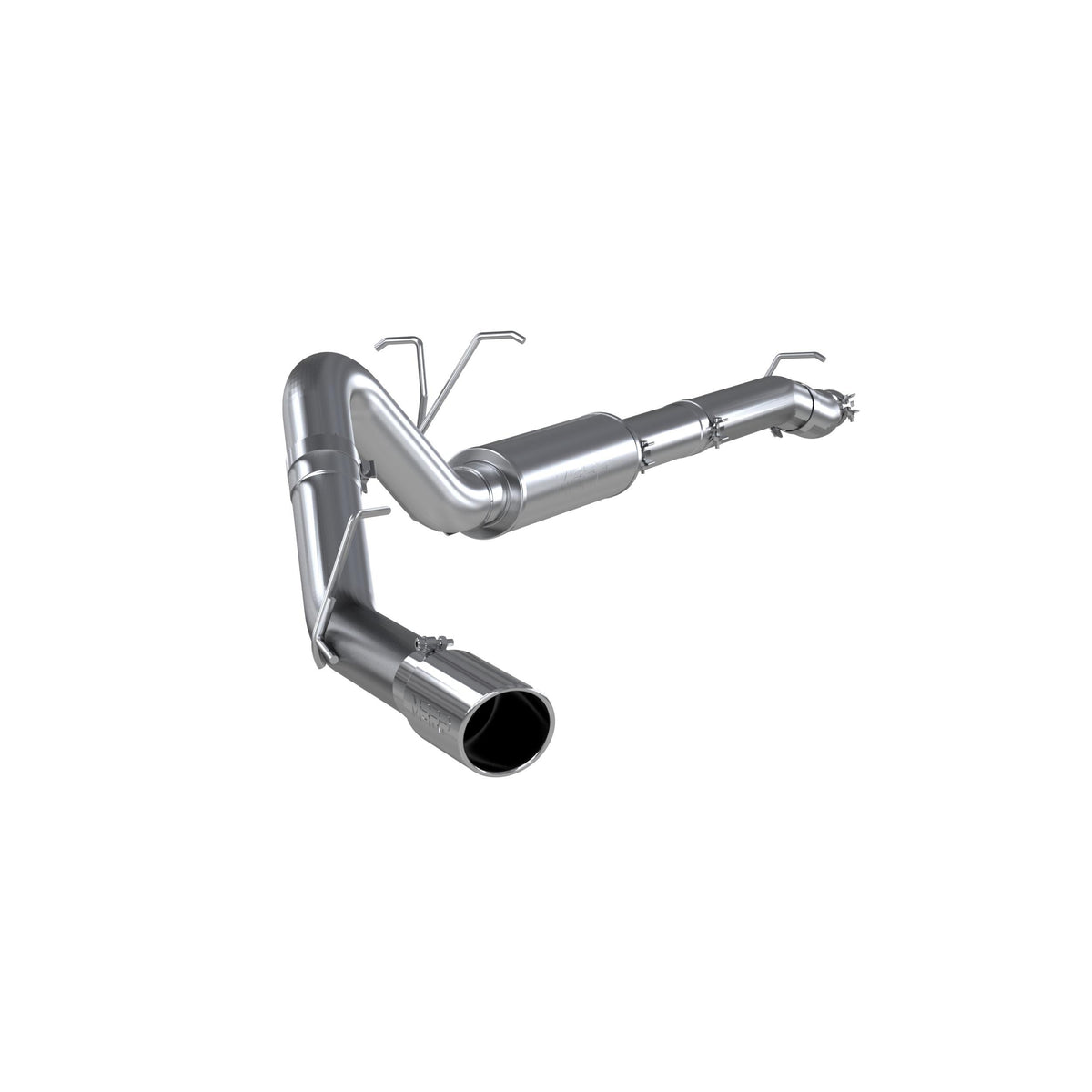 MBRP 4in. Cat Back; Single Side Exit; AL (2011-2016 F-250 Super Duty,2011-2016 F-350 Super Duty) - S5246AL