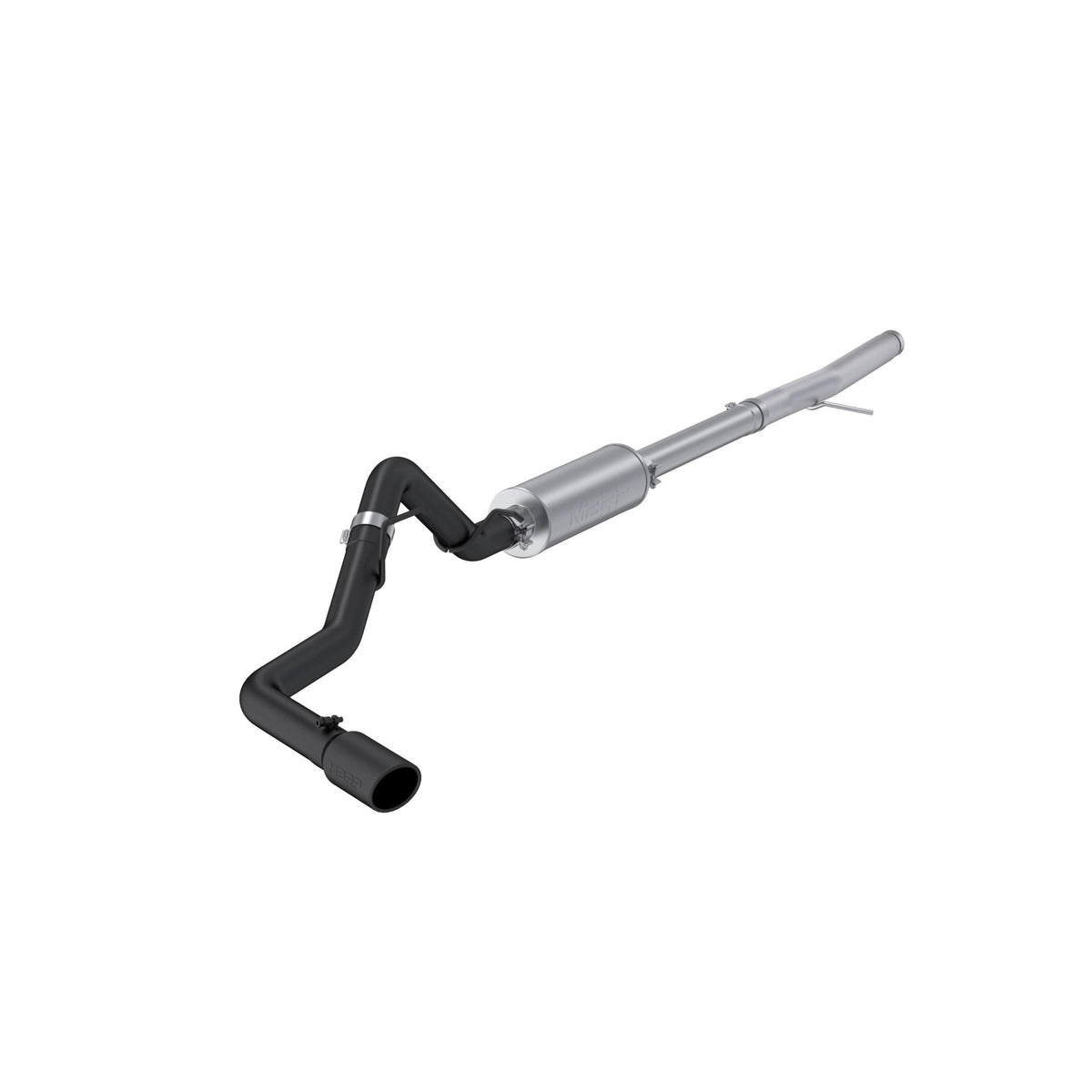 MBRP Mbrp 3Inch Cat-Back Exhaust Single Side Exit Blk (2024-2025 Ranger Lariat, Ranger Wildtrak, Ranger XL, Ranger XLT) - S5269BLK