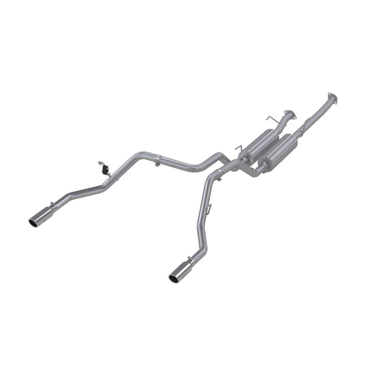 MBRP 2 1/2in. Cat Back; Dual Split Rear; T409 (2009-2020 Tundra) - S5312409