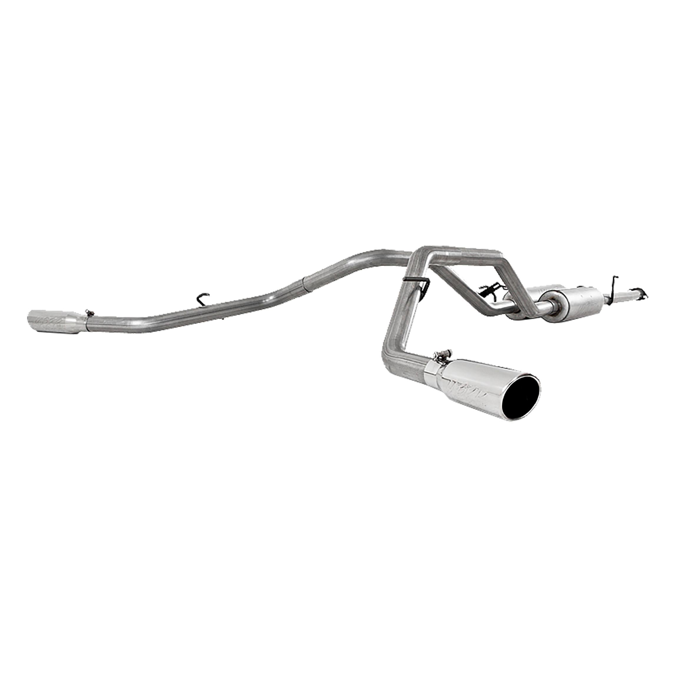 MBRP 2 1/2in. Cat Back; Dual Split Side; T409 (2009-2020 Tundra) - S5316409