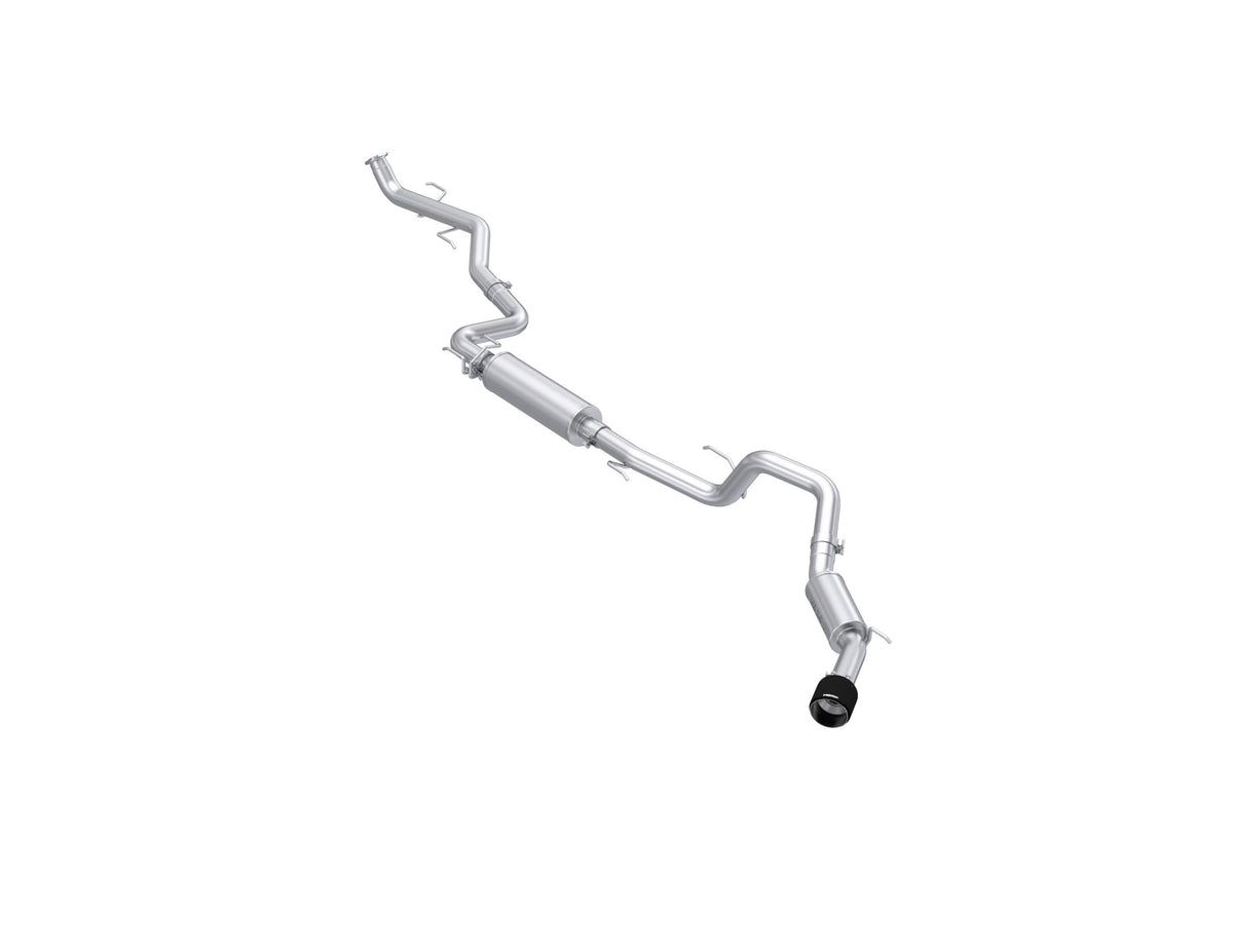 MBRP 3In. Cat-Back Single Side Exit With Cf Tip T304. (2024-2025 Toyota Tacoma) - S53233CF