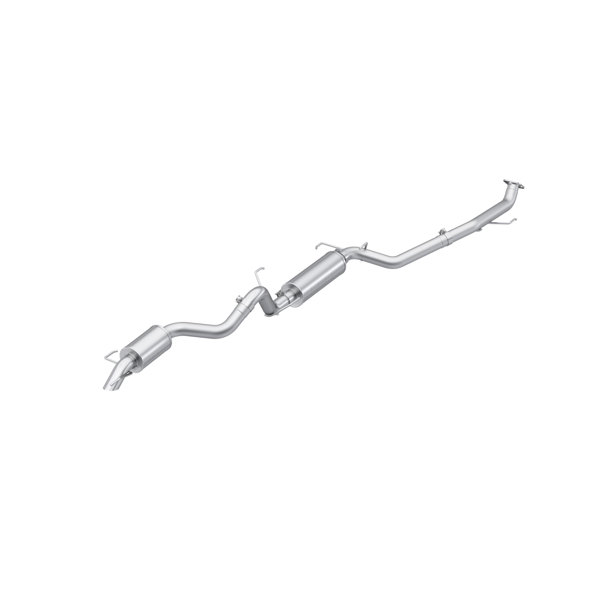 MBRP Mbrp Overland 3-Inch Cat-Back Single Rear High-Clearance Turn Down Al. (2024-2026 Toyota Land Cruiser, Toyota 4Runner) - S5344AL