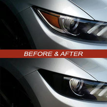 Anchor Room Headlight Amber Corner Vinyl Black Out - Azure(Grabber) Blue (+$5.00) (2015-2017 MUSTANG, 2016-2020 GT350 & 2020-2023 GT500) - 15FM_HAC_GB