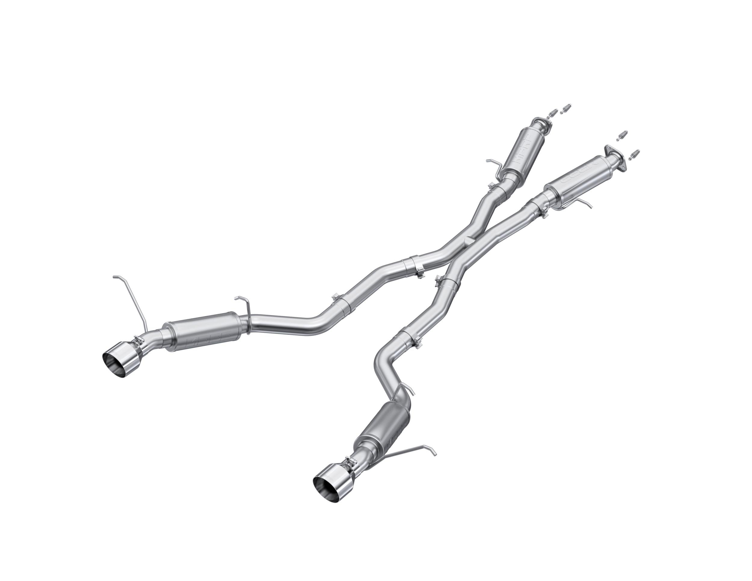 MBRP 3" Cat Back, Dual Rear Exit, Al. (2012-2021 Grand Cherokee) - S5525AL