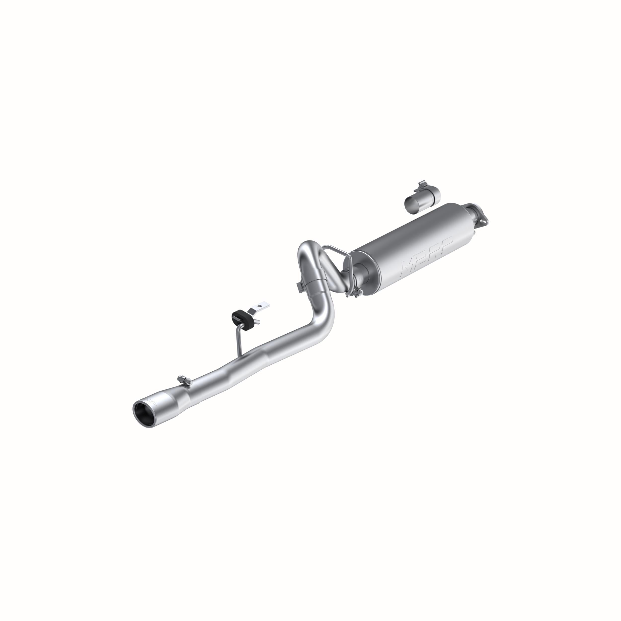 MBRP 2 1/2in. Cat Back; Single; AL (1986-2001 Cherokee) - S5534AL