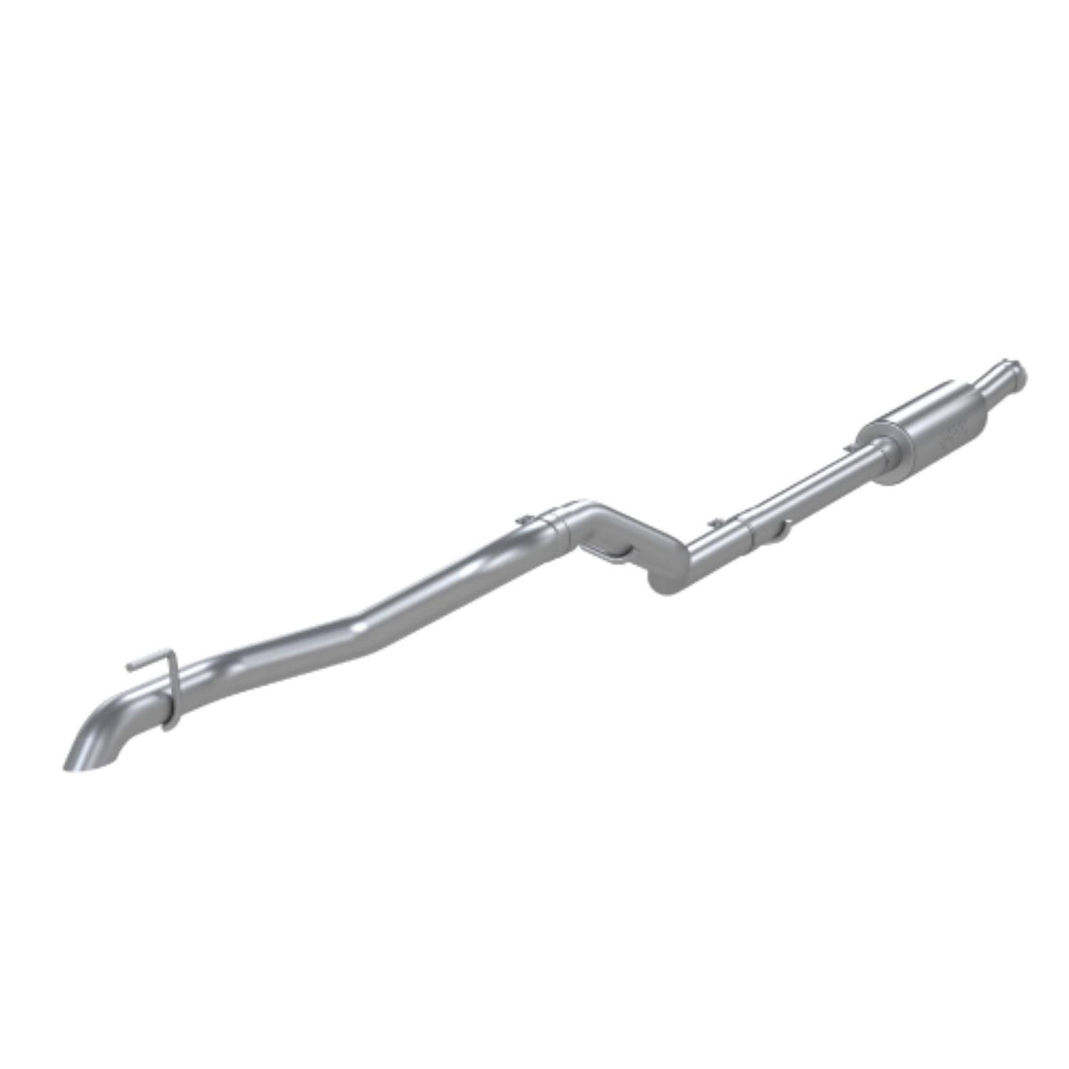 MBRP 2.5" Cat Back, High Tuck, Single Rear Exit,304 (2020-2020 Gladiator) - S5537304