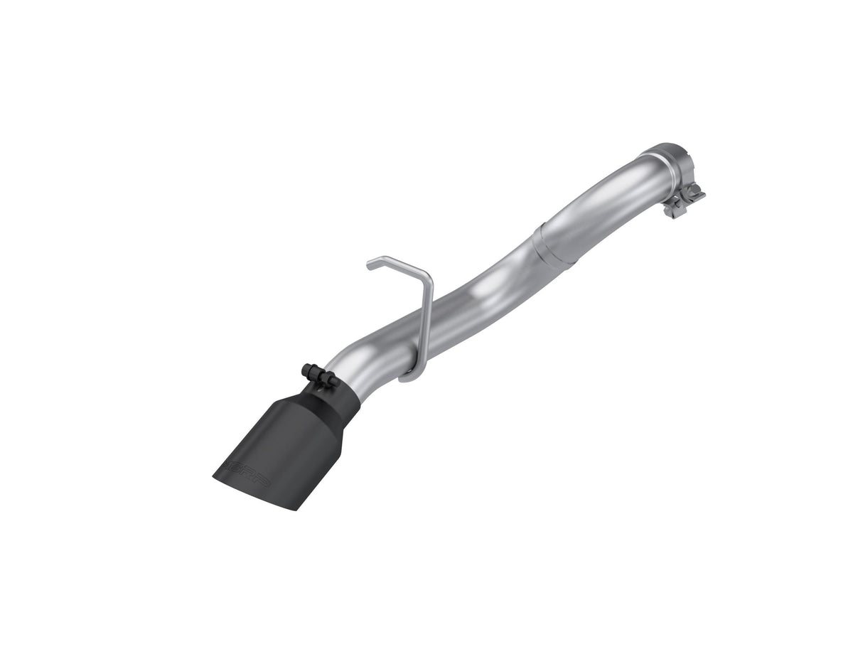 MBRP Mbrp 2.5 In. Axle-Back Turn Down Exit T409SS Black Tip. (2018-2025 Jeep Wrangler) - S5539409BT