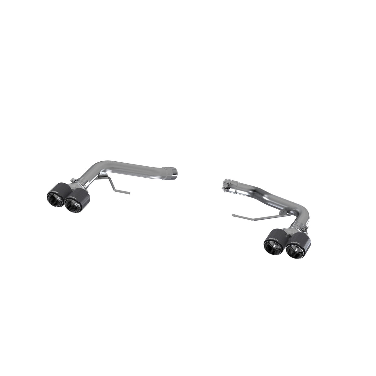 MBRP 2.5" axle back dual split rear bypass pro series exhaust CARBON FIBER TIPS (2014+ Porsche Macan Turbo/S/GTS) - S56023CF