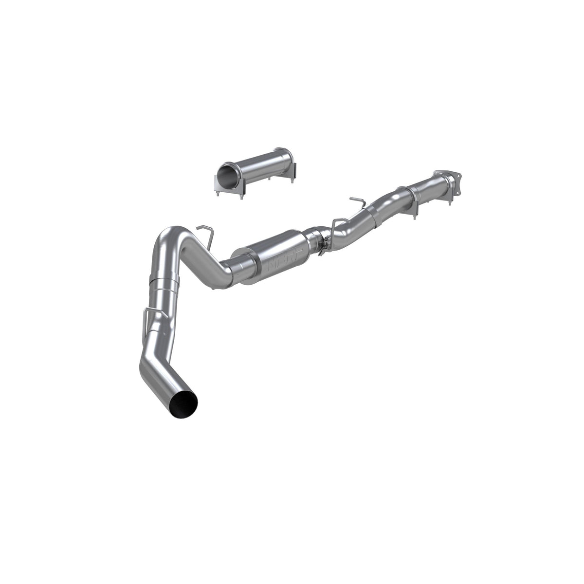 MBRP 4In. Cat-Back. Single Side Exit. Al (2001-2005 Chevrolet, GMC Fitment) - S6000P