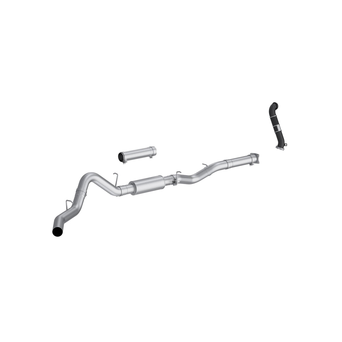 MBRP Mbrp 4In. Cat-Back Single Side With Downpipe Al. (2005 Chevrolet, GMC Fitment) - S6003P
