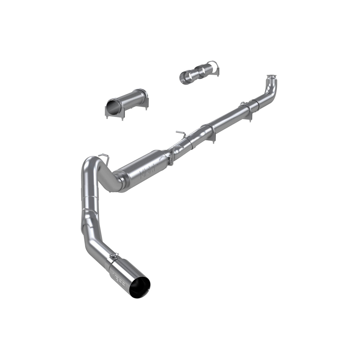 MBRP 4In. Cat-Back. Single Side Exit. T304 (2001-2007 Chevrolet, GMC Fitment) - S6004304