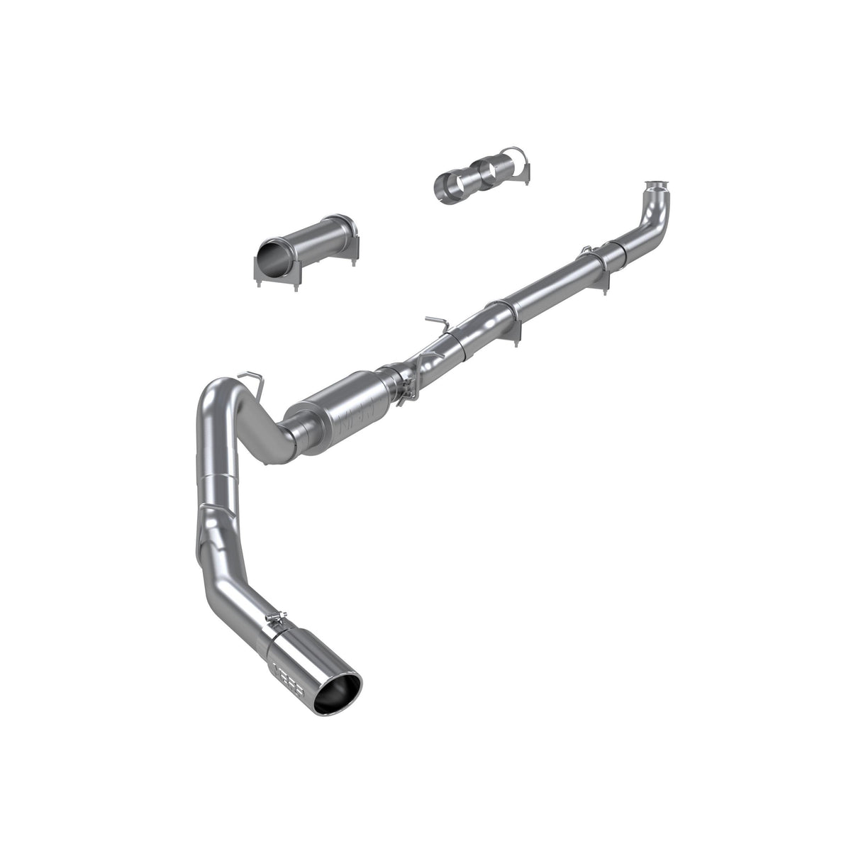 MBRP 4In. Cat-Back. Single Side Exit. Al (2001-2007 Chevrolet, GMC Fitment) - S6004AL