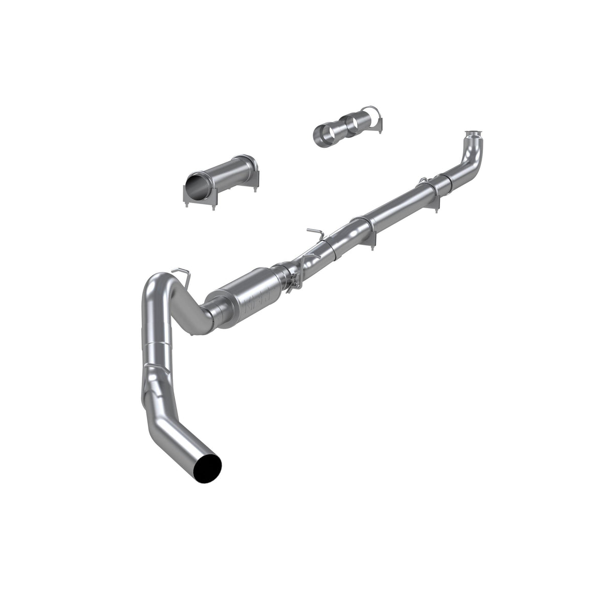 MBRP 4In. Cat-Back. Single Side Exit. Al (2001-2007 Chevrolet, GMC Fitment) - S6004P