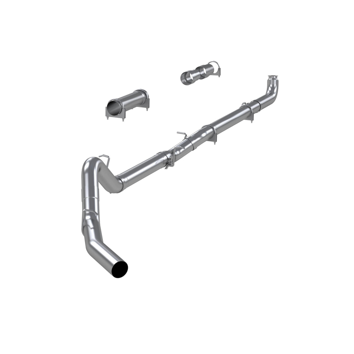 MBRP 4In. Cat-Back. Single Side Exit. No Muffler. T409 (2001-2007 Chevrolet, GMC Fitment) - S6004SLM