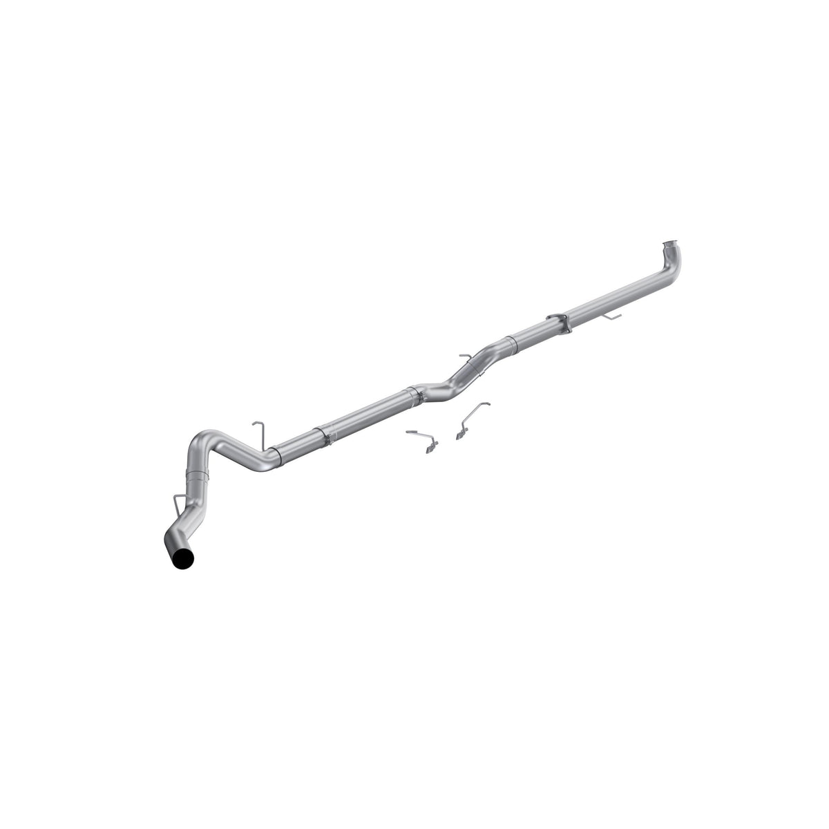 MBRP 4in. Downpipe-Back - Single Side Exit - T409 (2001-2004 Silverado 2500 HD, Silverado 3500) - S6005SLM