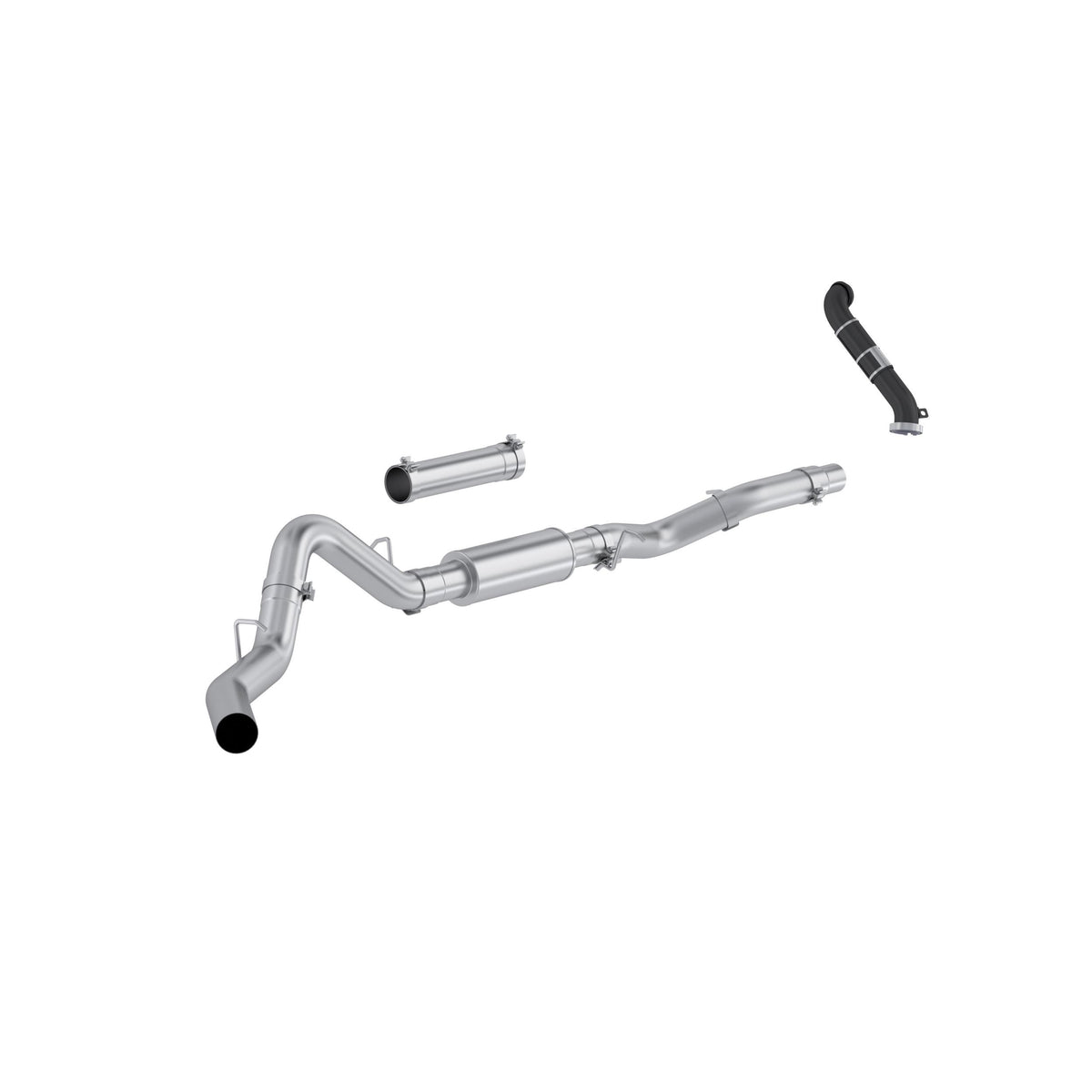 MBRP Mbrp 4In. Cat-Back Single Side With Downpipe Al. (2006-2007 Chevrolet, GMC Fitment) - S6007P