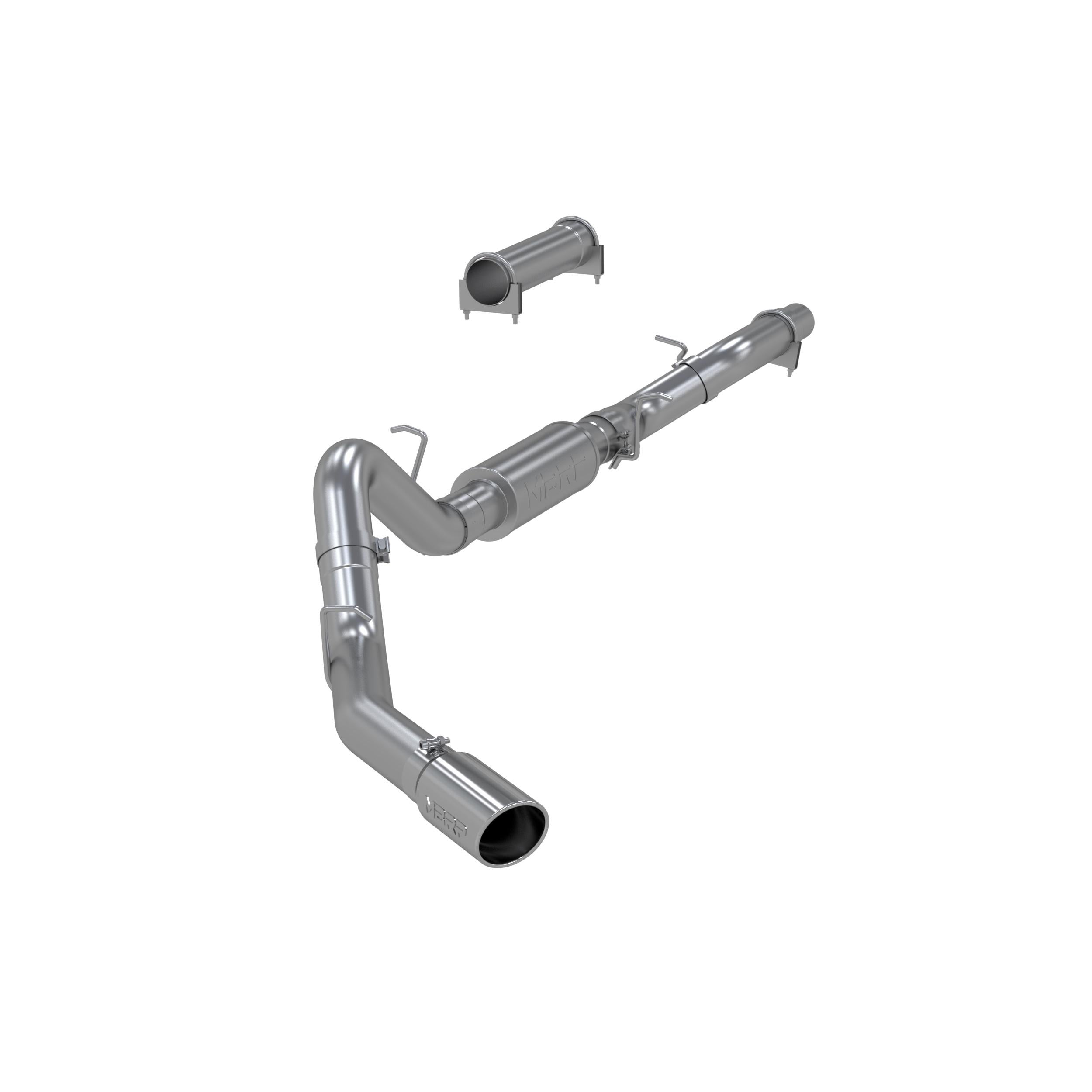 MBRP 4In. Cat-Back. Single Side Exit. T409 (2006-2007 Chevrolet, GMC Fitment) - S6012409
