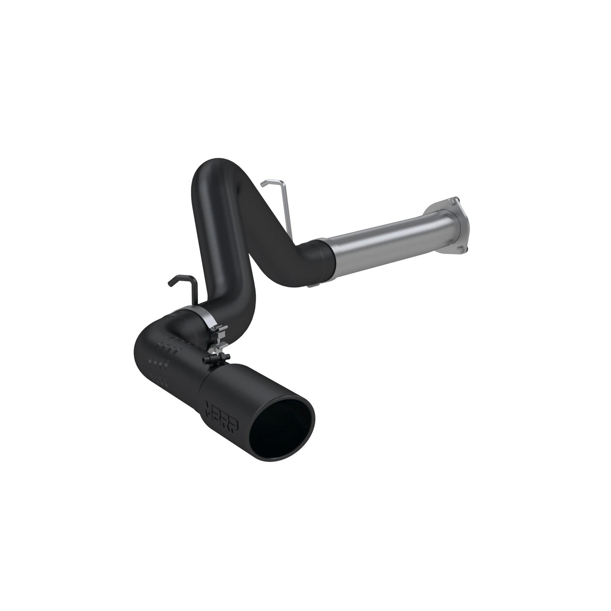 MBRP 4In. Filter Back. Single Side Exit. Blk (2007-2010 Chevrolet, GMC Fitment) - S6026BLK