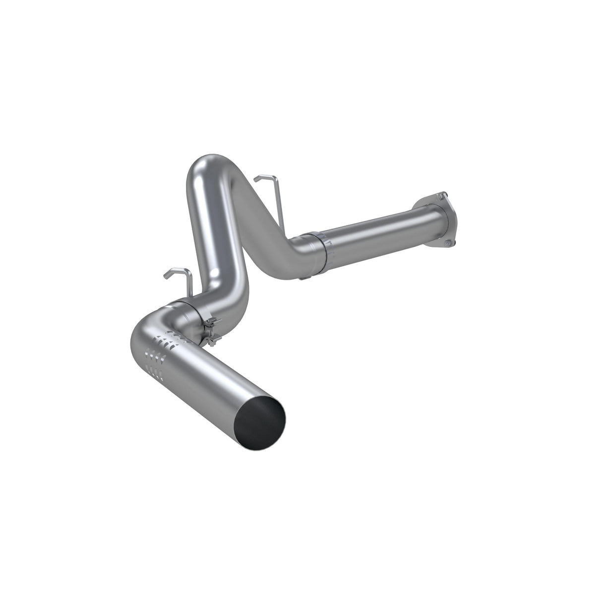MBRP 4In. Filter Back. Single Side Exit. No Muffler. T409 (2007-2010 Chevrolet, GMC Fitment) - S6026SLM
