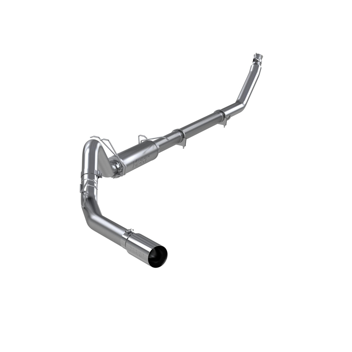 MBRP 4in. Turbo Back; Single Side (94-97 Hanger HG6100 req.); T304 (1995-2002 Ram 3500,1995-2002 Ram 2500) - S6100304