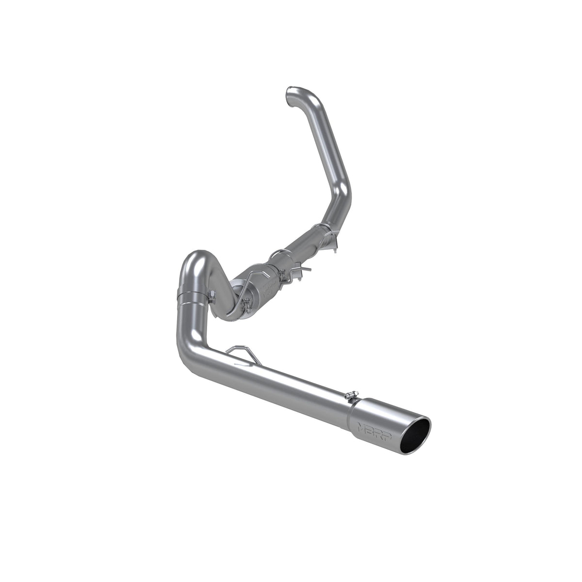 MBRP 4in. Turbo Back; Single Side Exit; AL (2000-2003 Excursion) - S6204AL