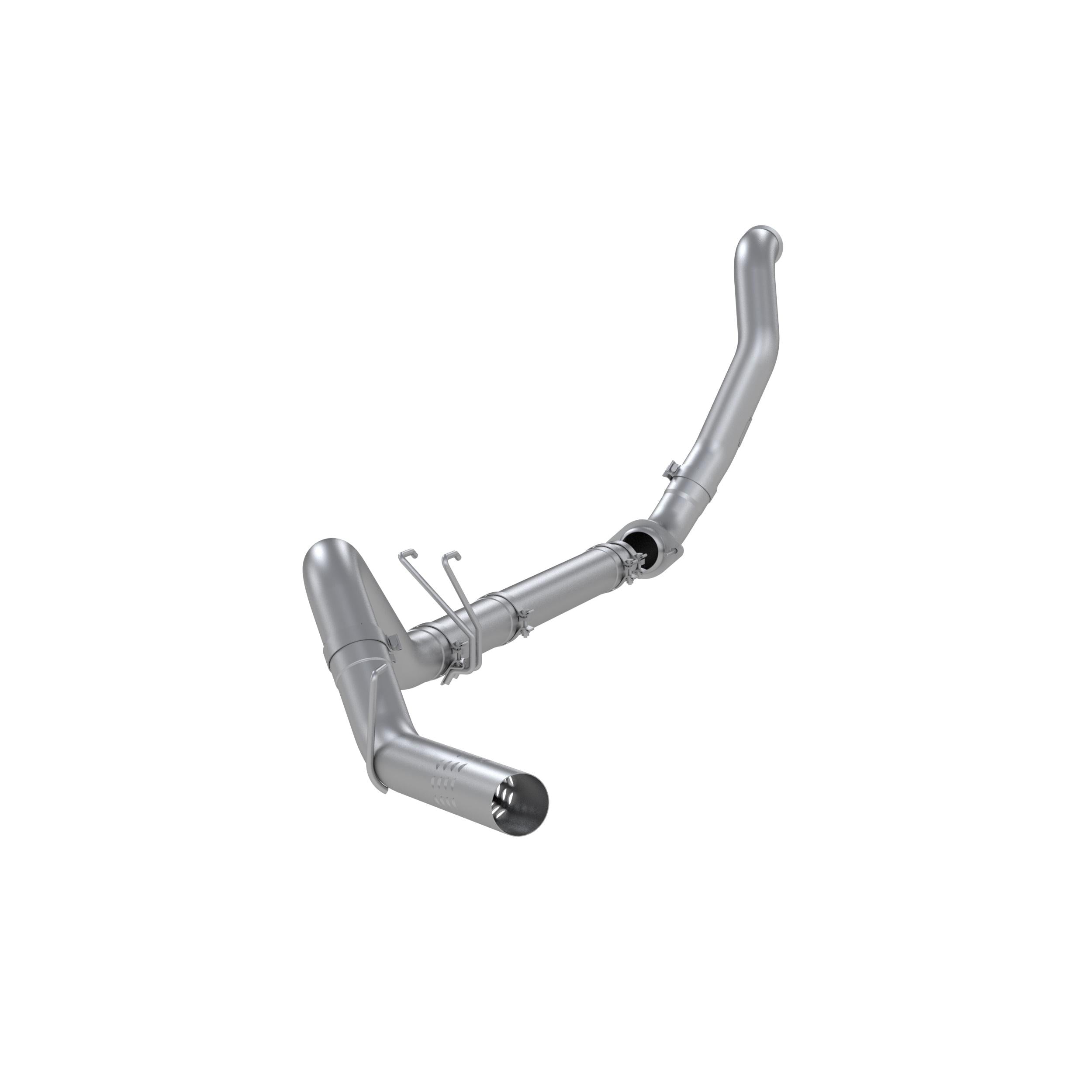 MBRP Mbrp 4In. Filter Back Single Side With Downpipe Al No Muffler. (2008-2010 Ford F-250 Super Duty, Ford F-350 Super Duty, Ford F-450 Super Duty) - S6282PLM