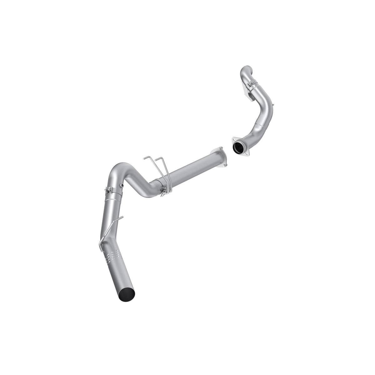 MBRP Mbrp 4In. Filter Back Single Side With Downpipe Al No Muffler. (2015-2016 Ford F-250 Super Duty, Ford F-350 Super Duty, Ford F-450 Super Duty) - S6286PLM