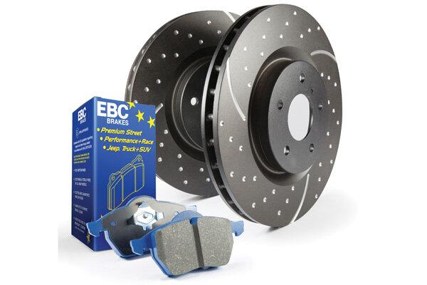 EBC Brakes S6 Kits Bluestuff And Gd Rotors (Front S6K FMSI D866 2011 thru 2014 CHRYSLER 200 2.4) - S6KF1229