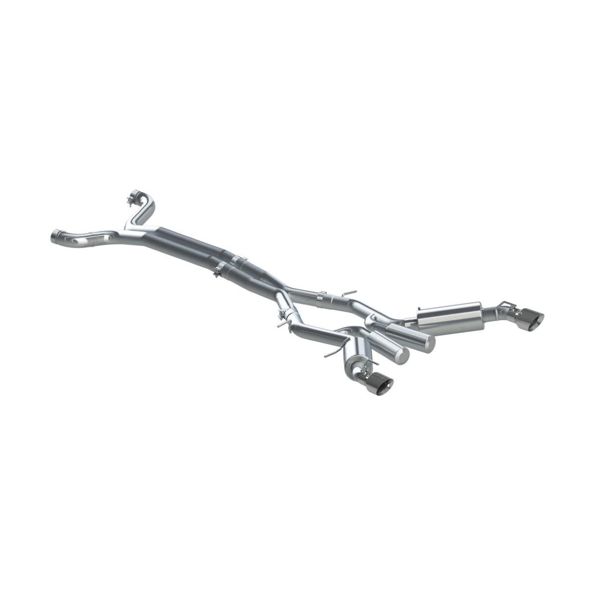 MBRP 3" Dual Cat Back, T409 (2016-2020 Camaro) - S7035409