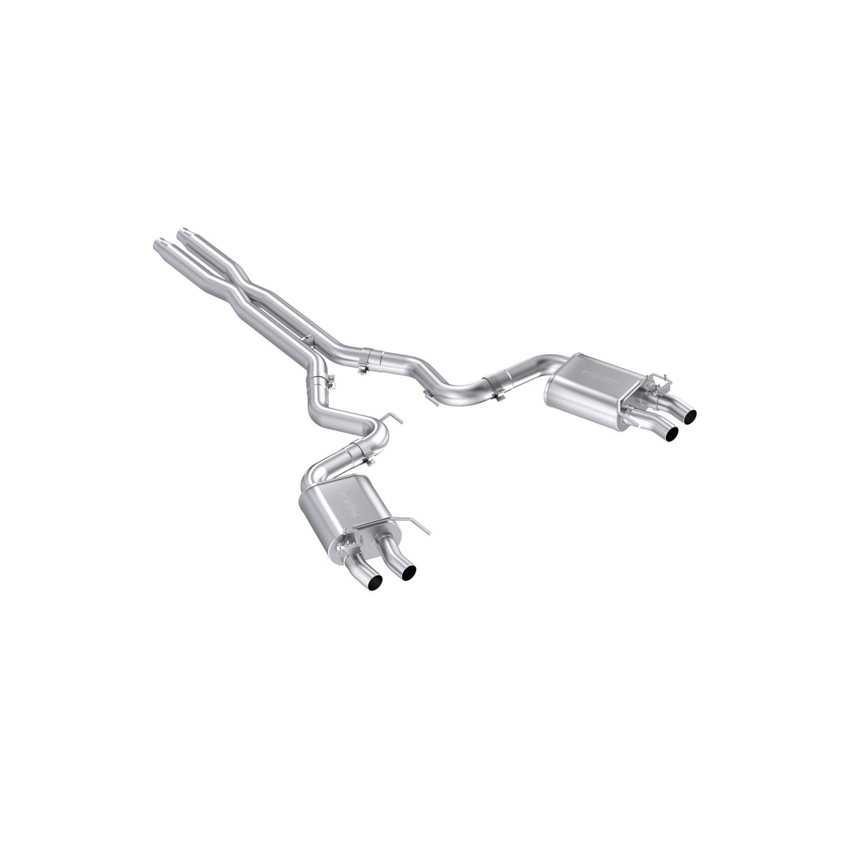 MBRP Cat-Back Exhaust System (2016-2020 Shelby GT350/GT350R) - S7201304