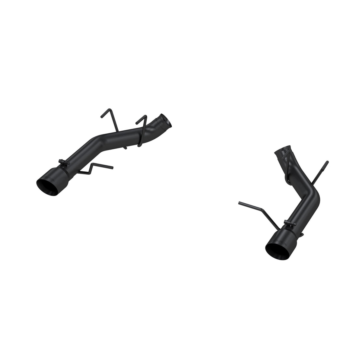 MBRP  2011-2014 Mustang 5.0L 3 inch Muffler Delete Axle-backs w/4 inch Tips (Black Coated) - S7203BLK