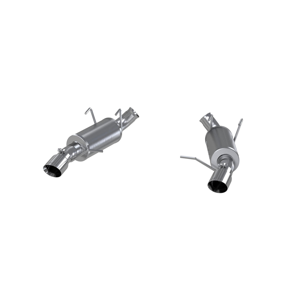 MBRP 3In. Dual Muffler Axle Back (2011-2014 Mustang) - S7225AL