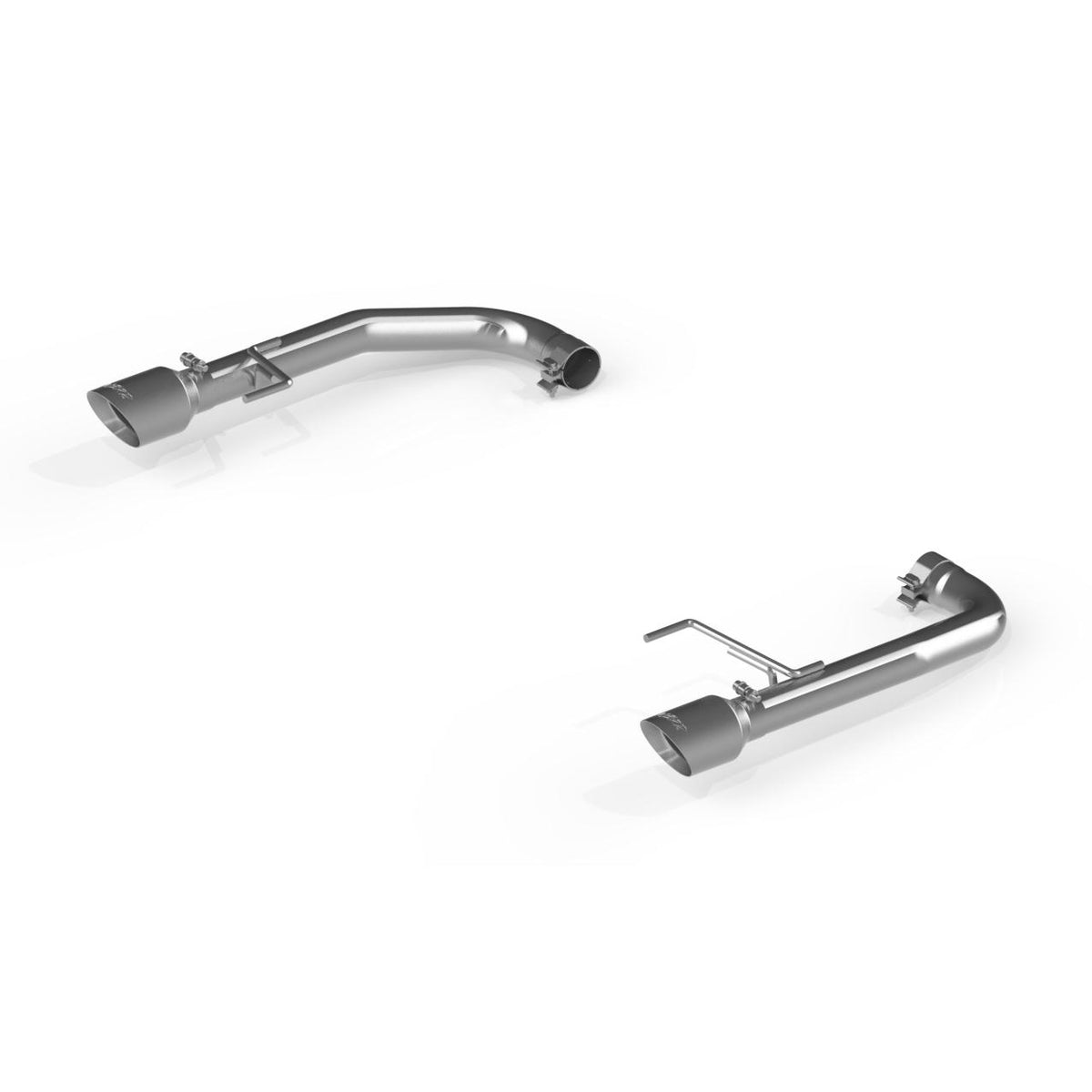 MBRP 2.5" Axle-Back Exhaust Kit Pro-Series Stainless Steel With 4" Polished Tips (2015-2017 S550 Mustang GT / 2024 S650 Mustang GT - Non Active) - S7276304