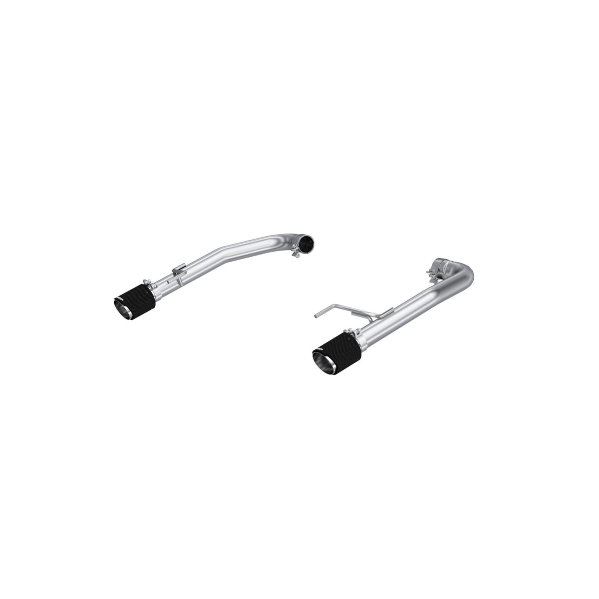 MBRP 2.5" Axle Back with Fiber Tips - T304 Stainless Steel (2015-2017 Mustang GT) - S72763CF