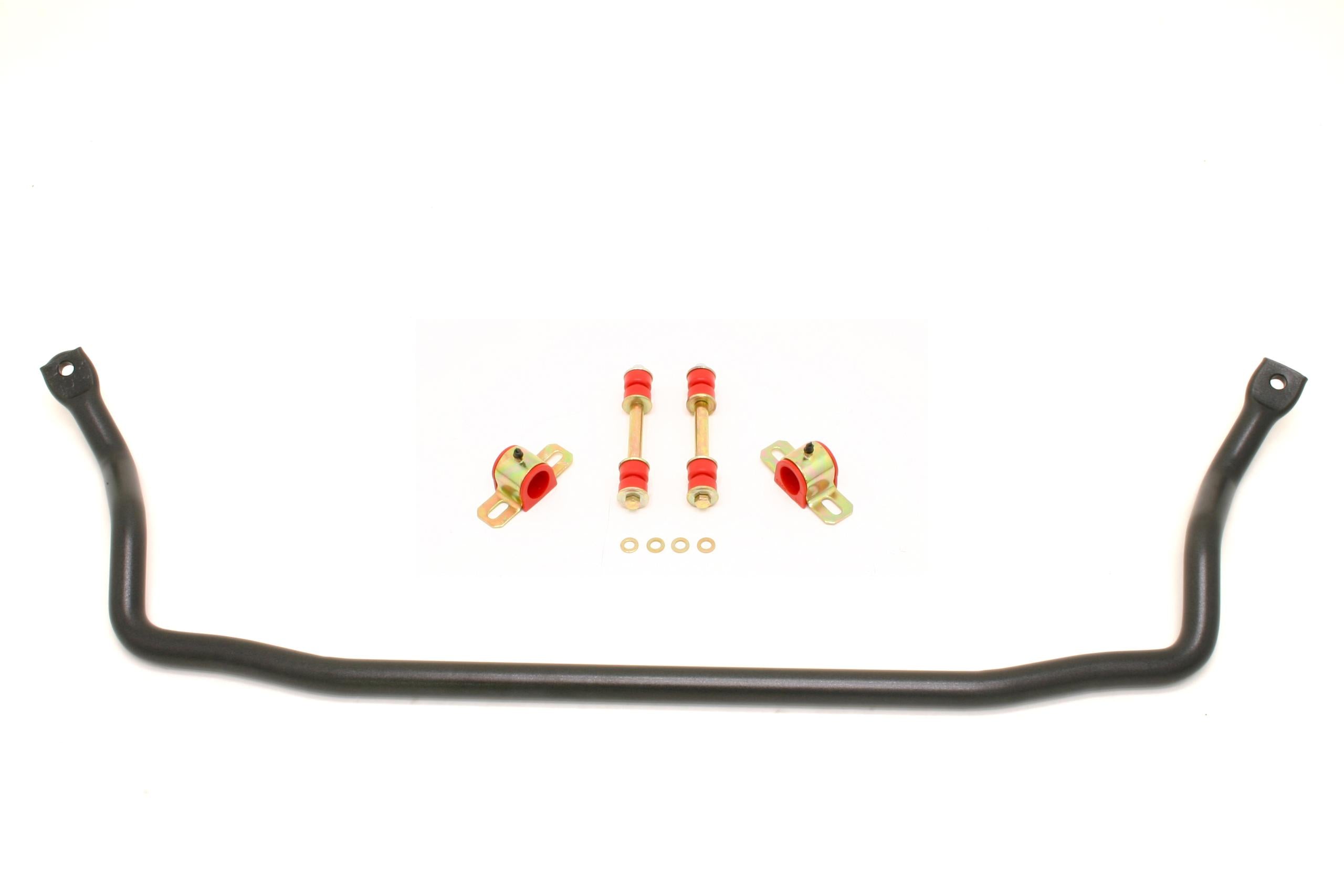 BMR Fabrication Sway Bar Kit With Bushings, Front, Solid 1.25" - SB008H