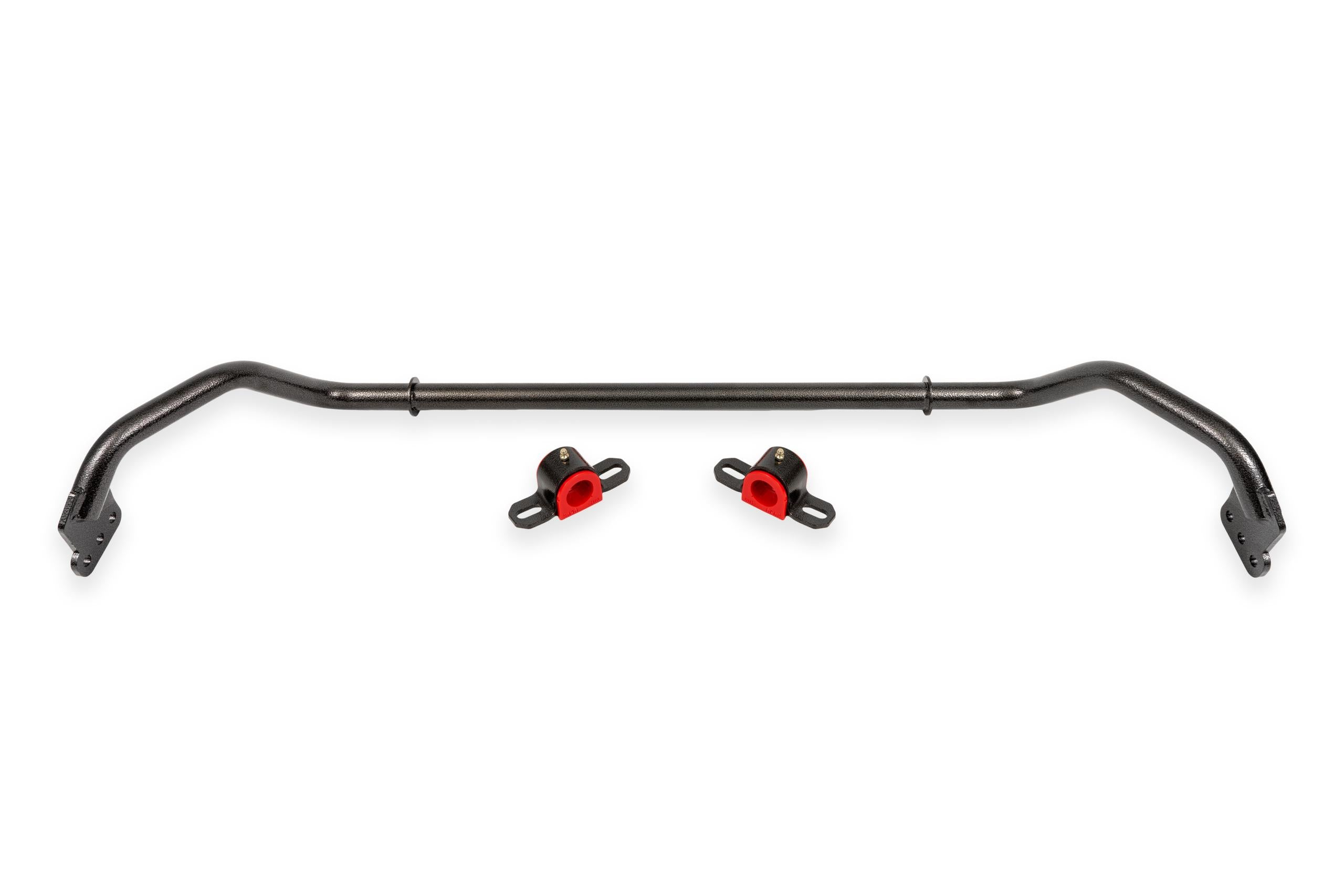 BMR SB016H 2010-2012 5th Gen Camaro Sway Bar Kit With Bushings, Front, Adjustable, Hollow 29mm (Black Hammertone)