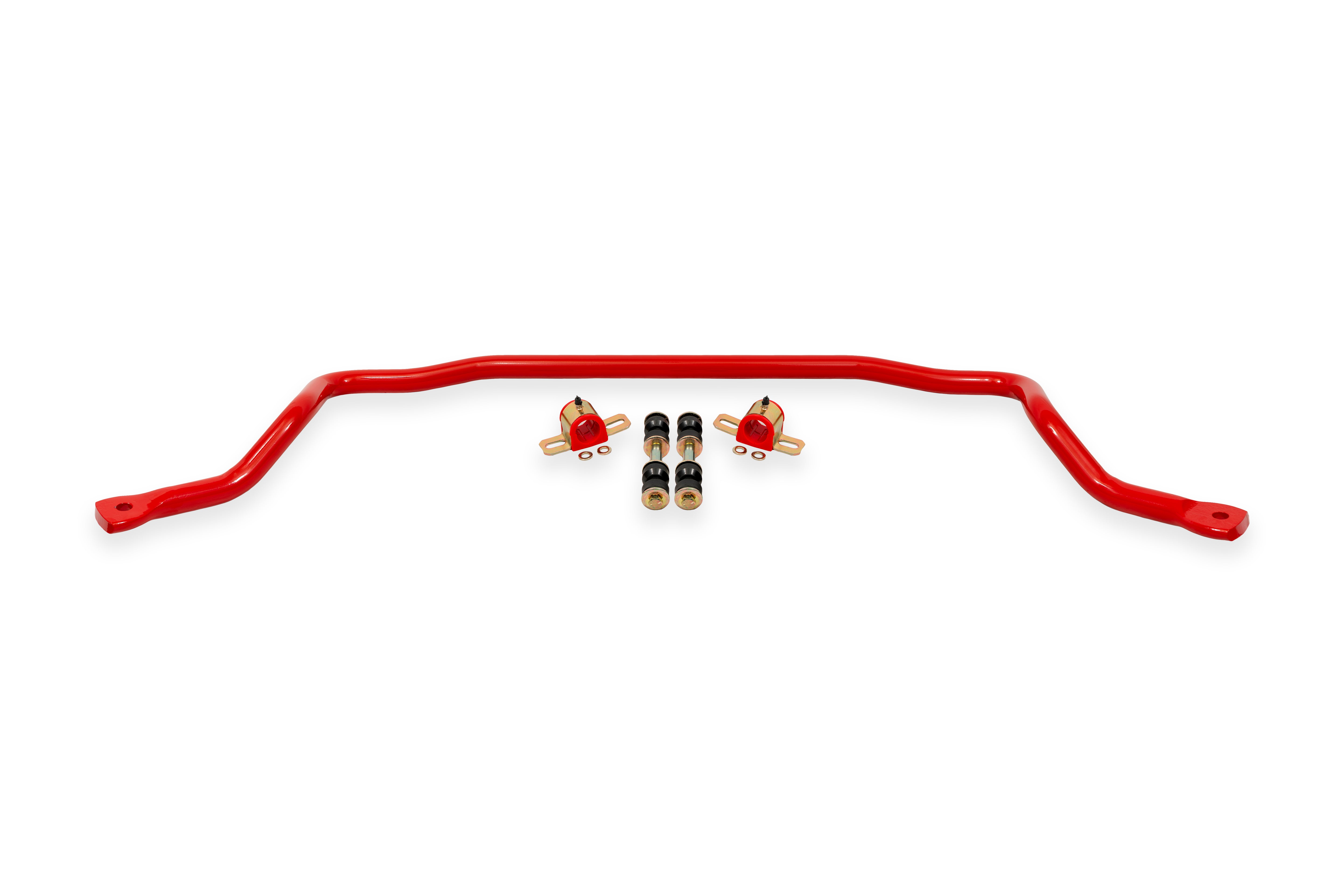BMR SB020R 1978-1987 G-Body Sway Bar Kit With Bushings, Front, Solid 1.25" (Red)