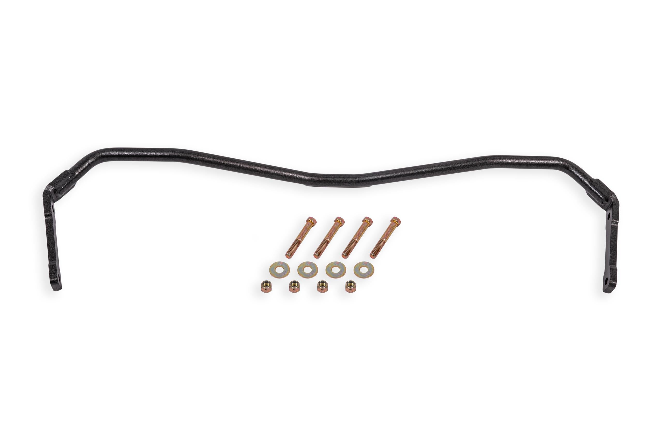 BMR SB021H 1978-1987 G-Body Sway Bar Kit With Bushings, Rear, Solid 1" (Black Hammertone)