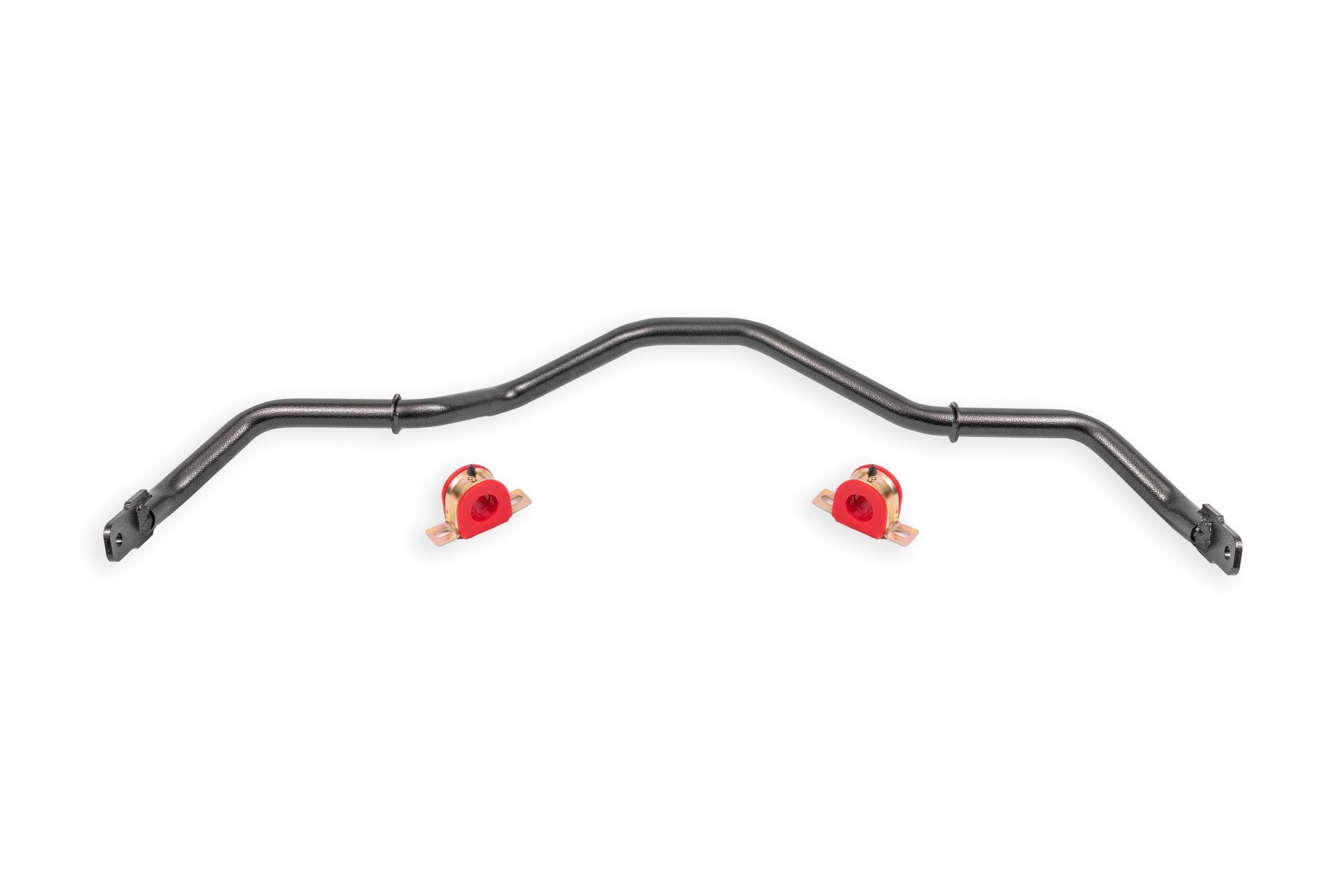 BMR SB050H 2016-2020 6th Gen Camaro Sway Bar Kit With Bushings, Front, Hollow, Non-adjustable (Black Hammertone)
