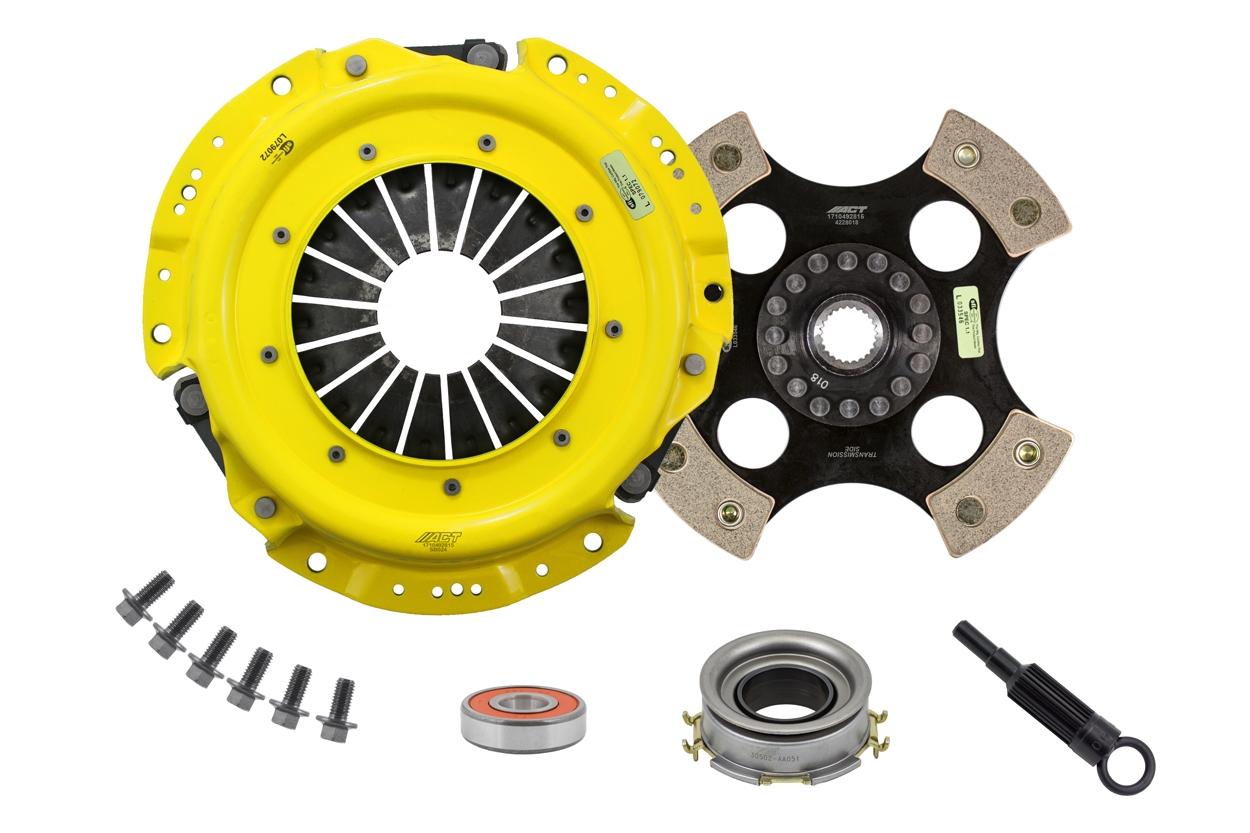 ACT Clutches Act Heavy Duty Race Rigid 4 Pad Clutch Kit (2013-2020 Subaru BRZ, Toyota 86, Scion FR-S) - SB13-HDR4