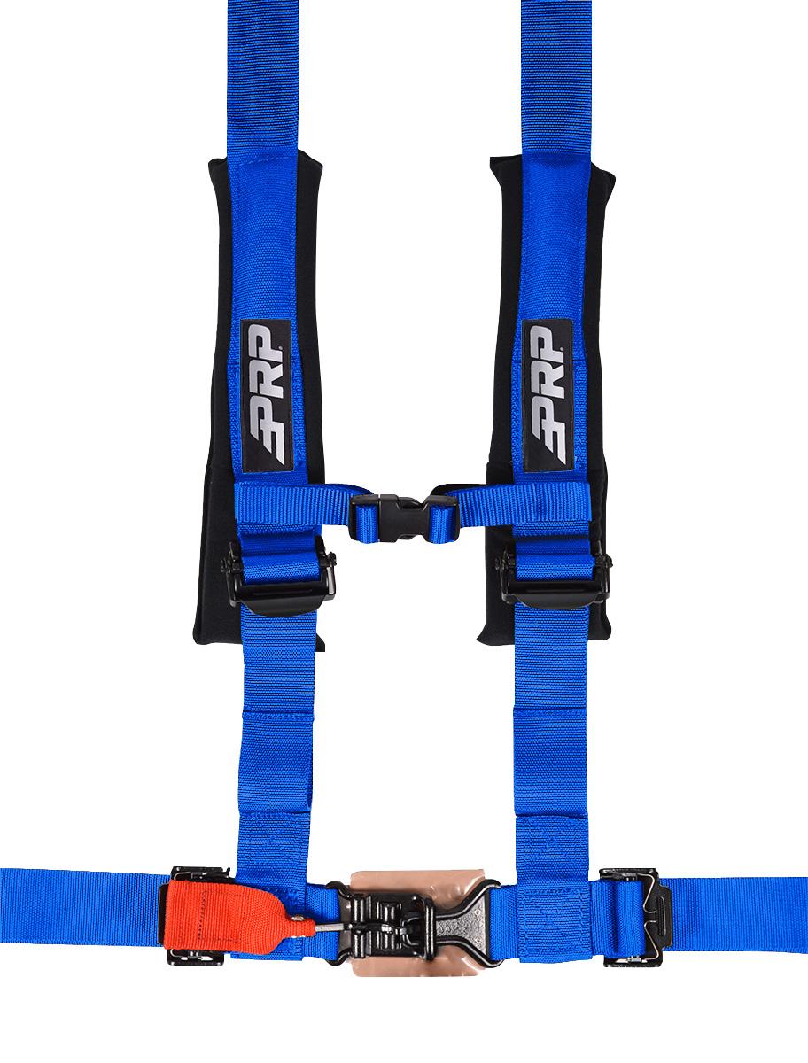PRP Seats 4.2 Harness with Latch and Link Lap Belt Blue - SB4.2LL-B