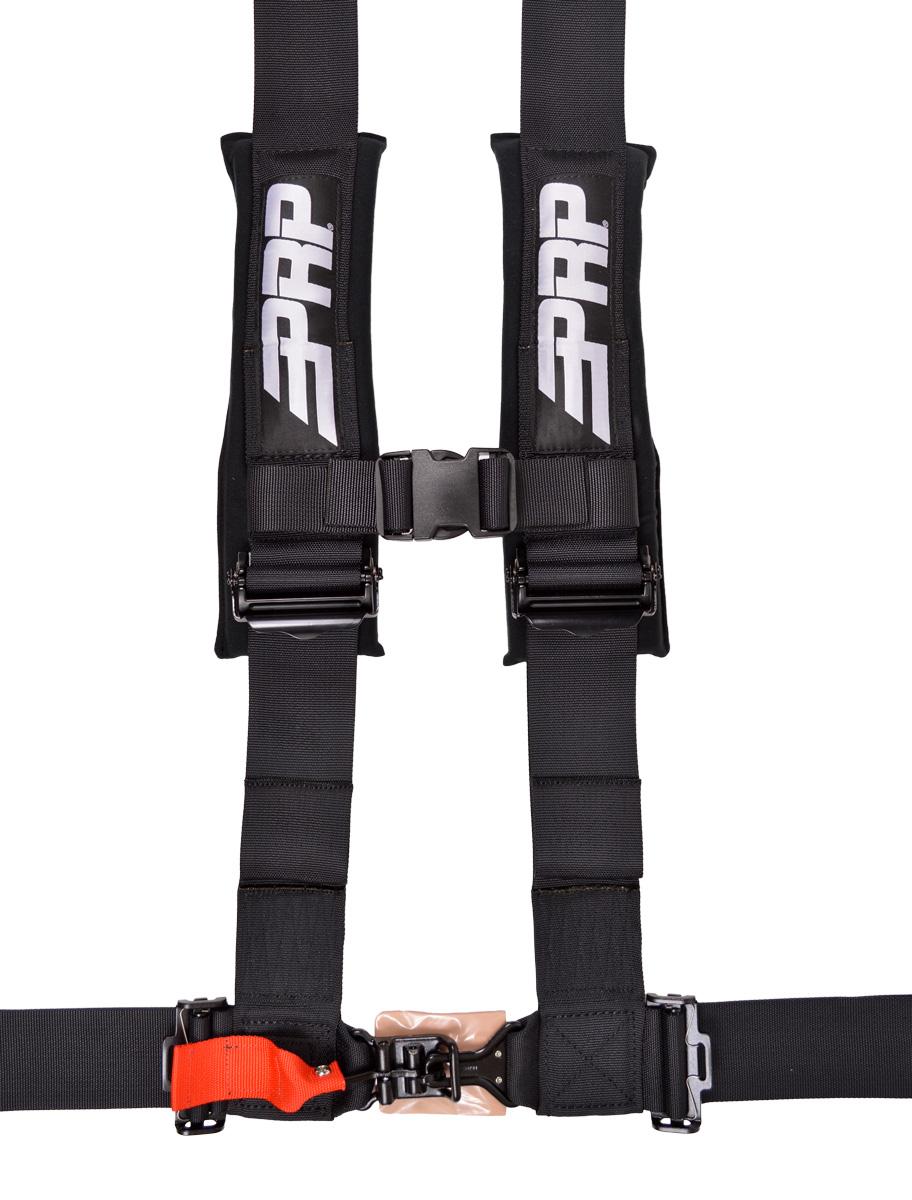 PRP Seats 4.3 Harness 4 point Harness with 3 inch Belts Black - SB4.3