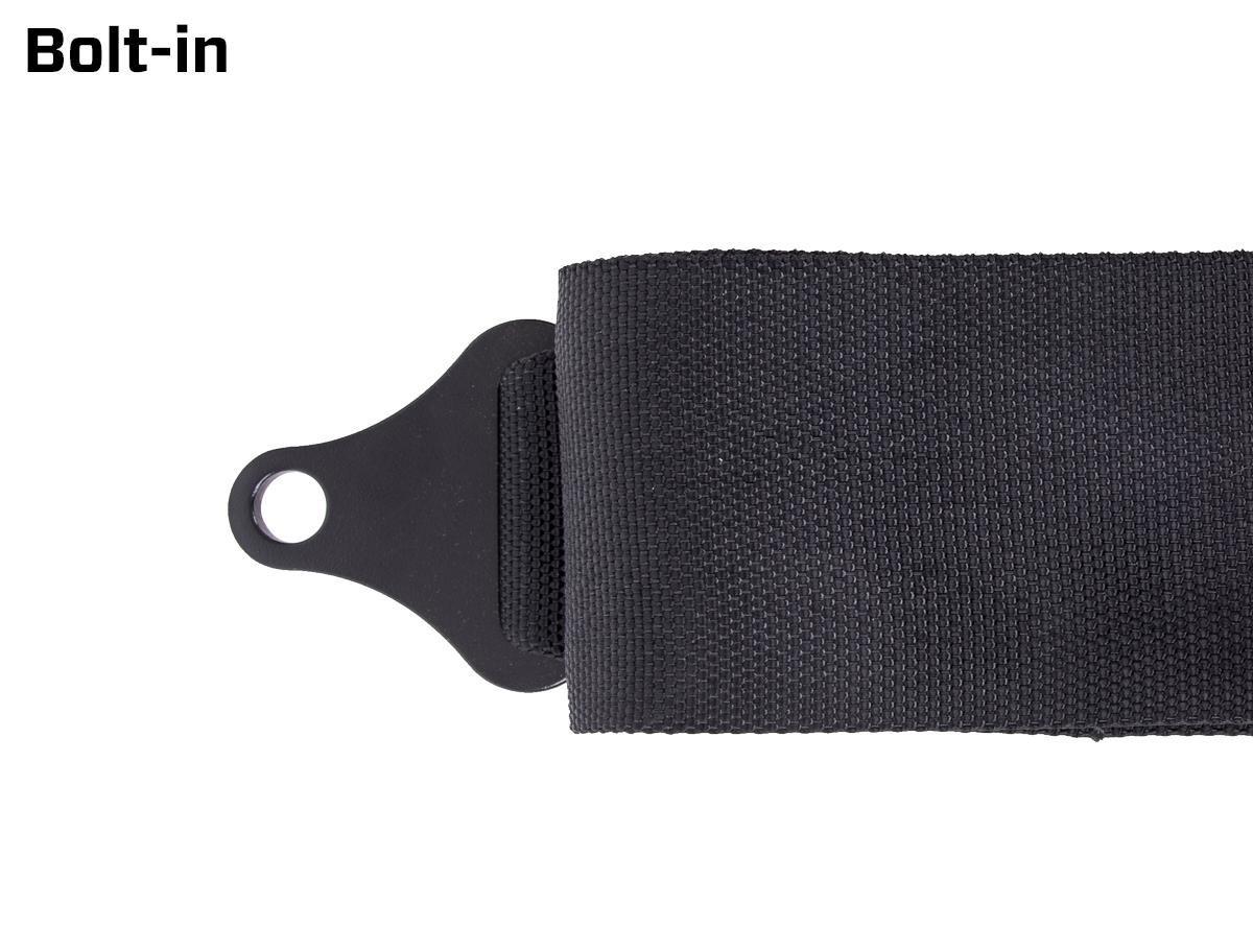 PRP Seats Bolt-In Seat Belt Harness Tab Black - SBBI