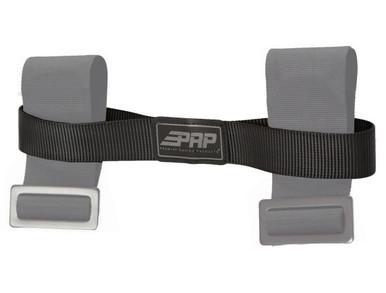 PRP Seats Seat Belt Minders Pair Black - SBBM