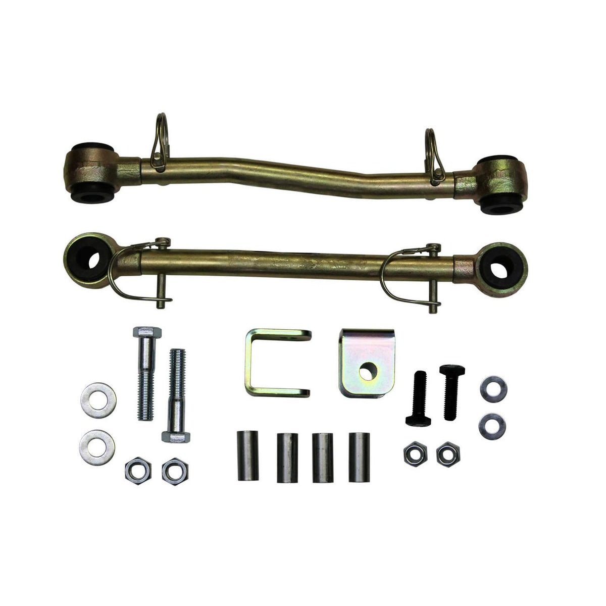 Skyjacker Sway Bar Extended End Links Disconnect Front Lift Height 6 Inch Double Black Rubber Bushings 97-06 Jeep Wrangler 97-06 Jeep TJ - SBE226