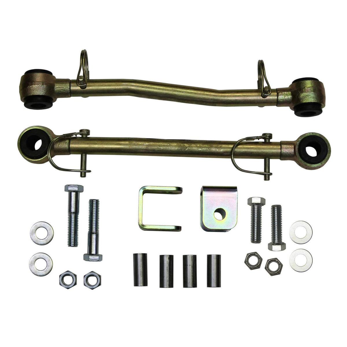 Skyjacker Sway Bar Extended End Links Disconnect Front Lift Height 6 Inch Double Black Rubber Bushings 84-01 Jeep Cherokee - SBE326